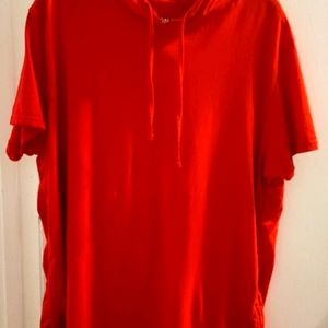On Fire Juniors Sleeve Hoodie NWOT